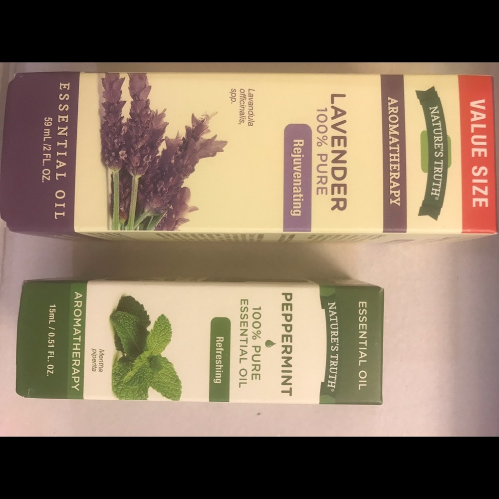 Mini diffuser with lavender &peppermint essential - Picture 5 of 5